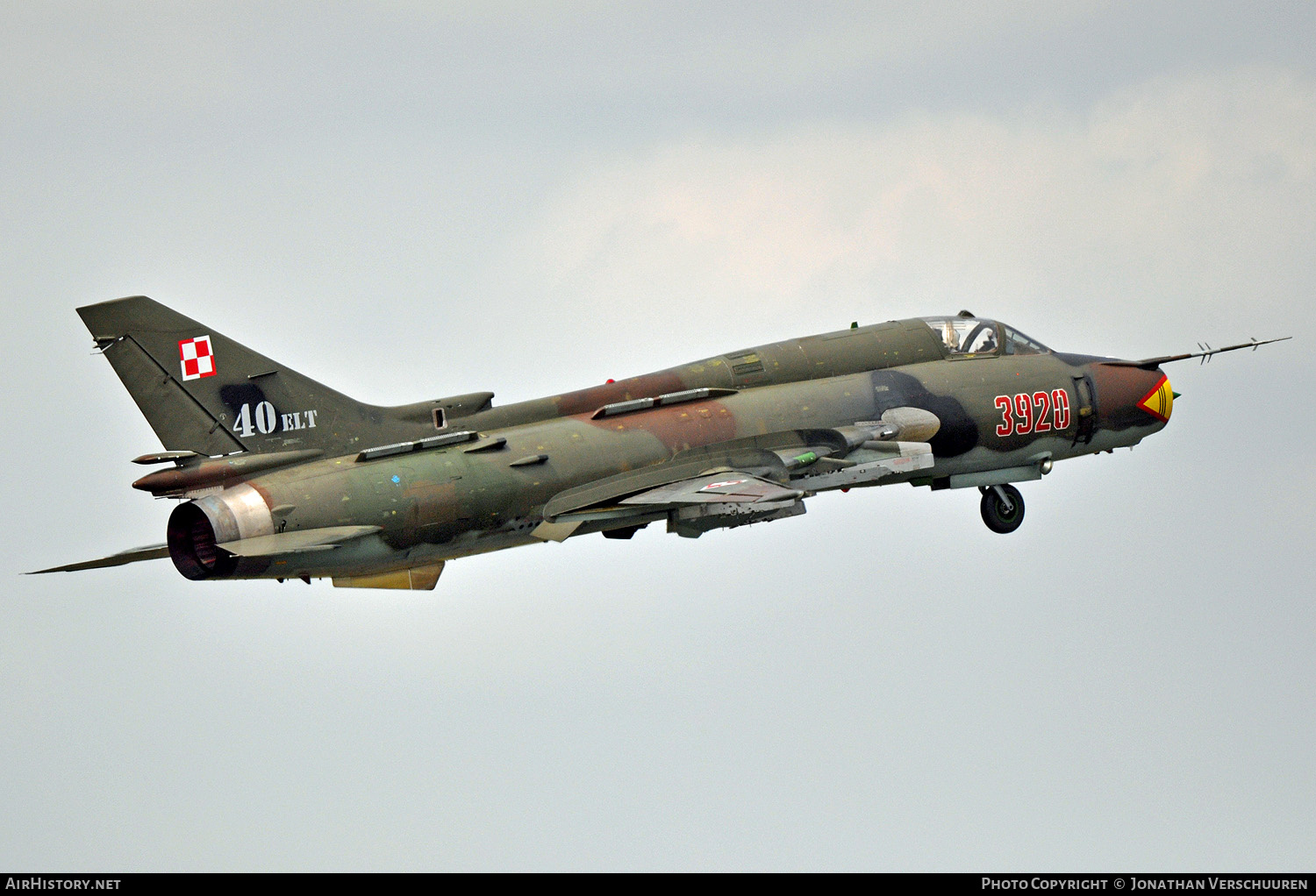 Aircraft Photo of 3920 | Sukhoi Su-22M4 | Poland - Air Force | AirHistory.net #213401