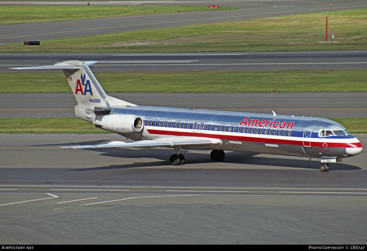 Aircraft Photo of N1408B | Fokker 100 (F28-0100) | American Airlines | AirHistory.net #213403