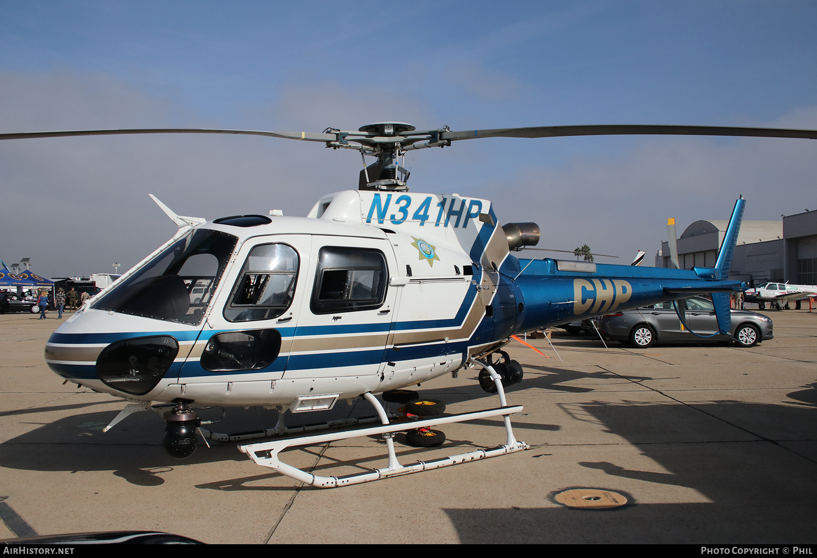 Aircraft Photo of N341HP | Eurocopter AS-350B-3 Ecureuil | California Highway Patrol - CHP | AirHistory.net #213413