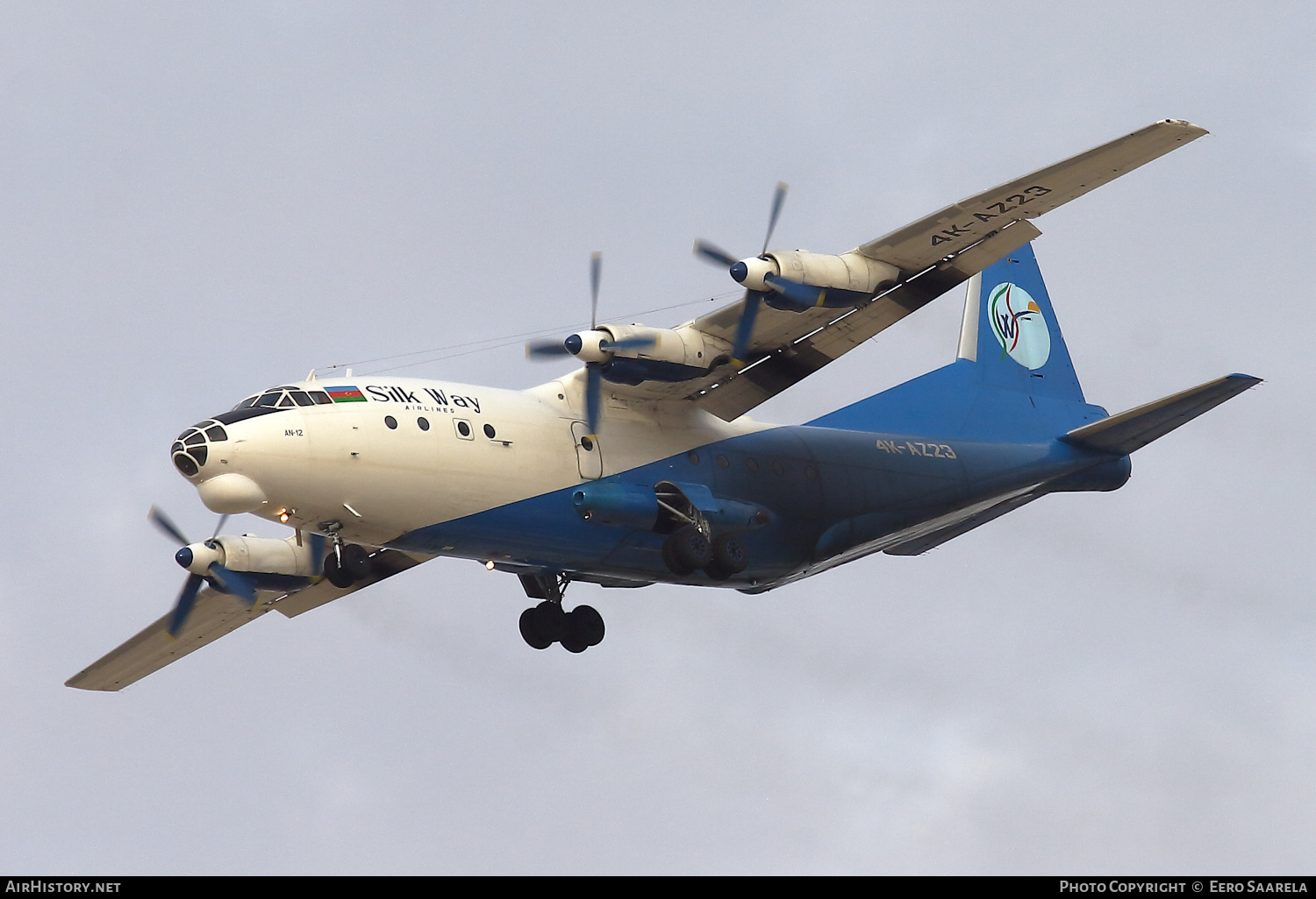 Aircraft Photo of 4K-AZ23 | Antonov An-12BK | Silk Way Airlines | AirHistory.net #213426