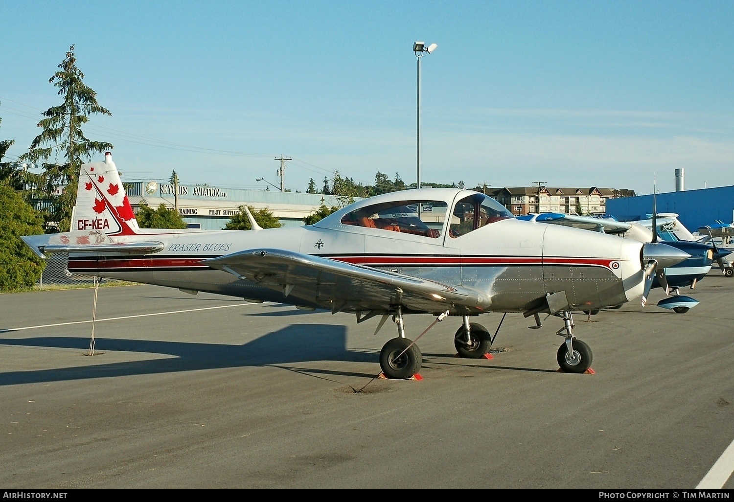 Aircraft Photo of CF-KEA | North American NA-145 Navion | Fraser Blues Formation Team | AirHistory.net #213429