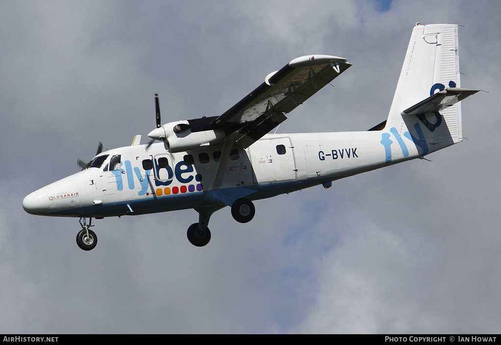 Aircraft Photo of G-BVVK | De Havilland Canada DHC-6-300 Twin Otter | Flybe | AirHistory.net #213442