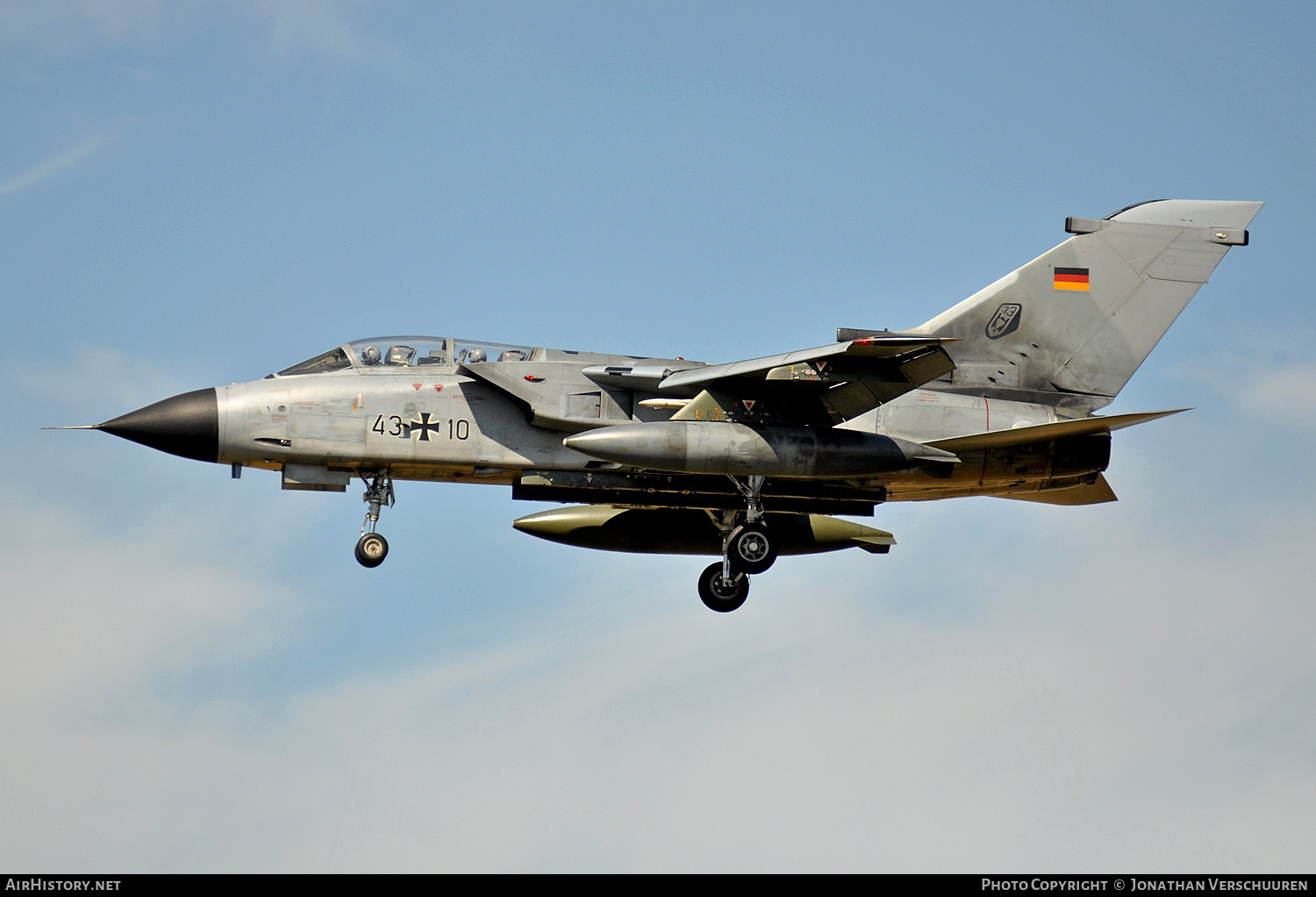 Aircraft Photo of 4310 | Panavia Tornado IDS(T) | Germany - Air Force | AirHistory.net #213448