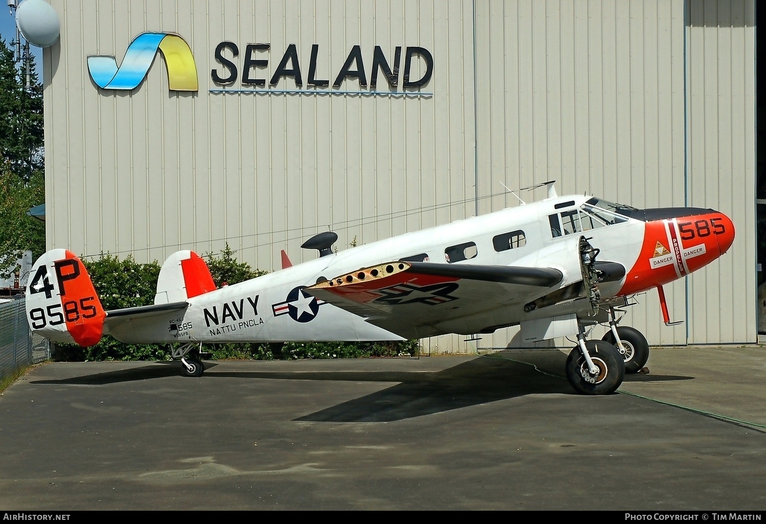 Aircraft Photo of N585PB / 29585 | Beech RC-45J Expeditor | USA - Navy | AirHistory.net #213456