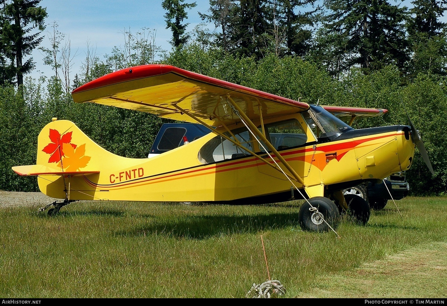 Aircraft Photo of C-FNTD | Champion 7GCB Challenger | AirHistory.net #213471