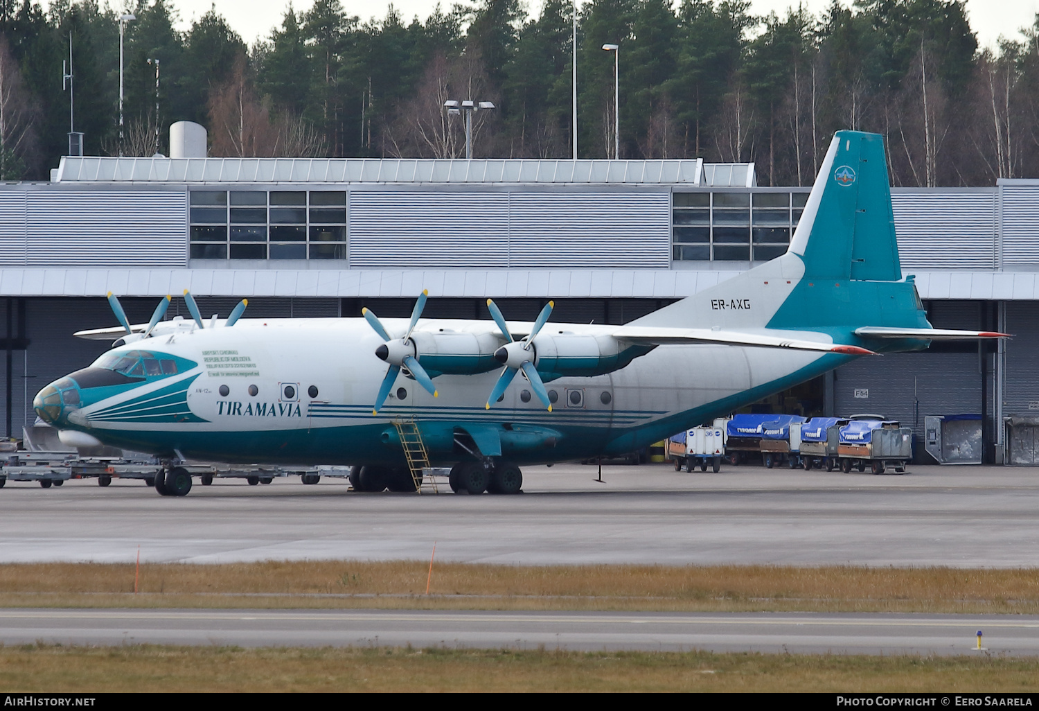 Aircraft Photo of ER-AXG | Antonov An-12BP | Tiramavia | AirHistory.net #213476