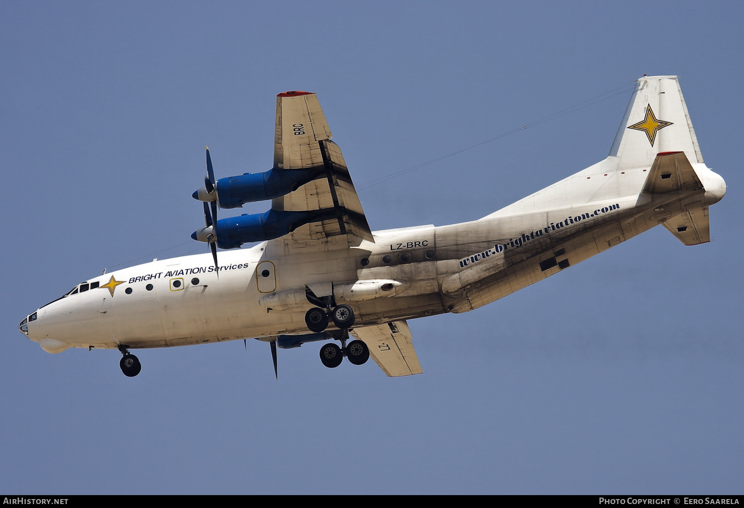 Aircraft Photo of LZ-BRC | Antonov An-12BP | Bright Aviation Services | AirHistory.net #213484