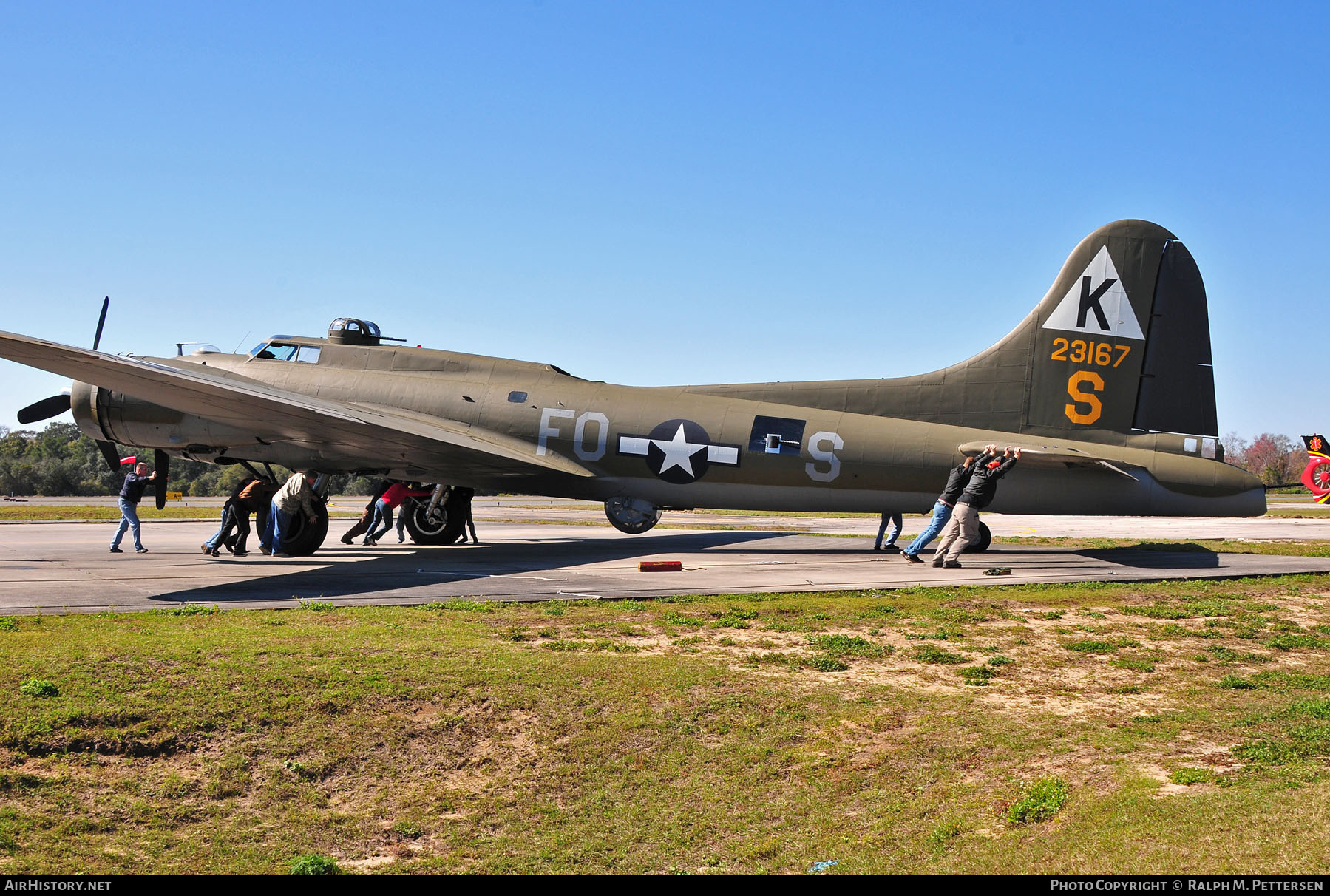 Aircraft Photo of N3701G / 23167 | Boeing B-17G Flying Fortress | USA - Air Force | AirHistory.net #213499