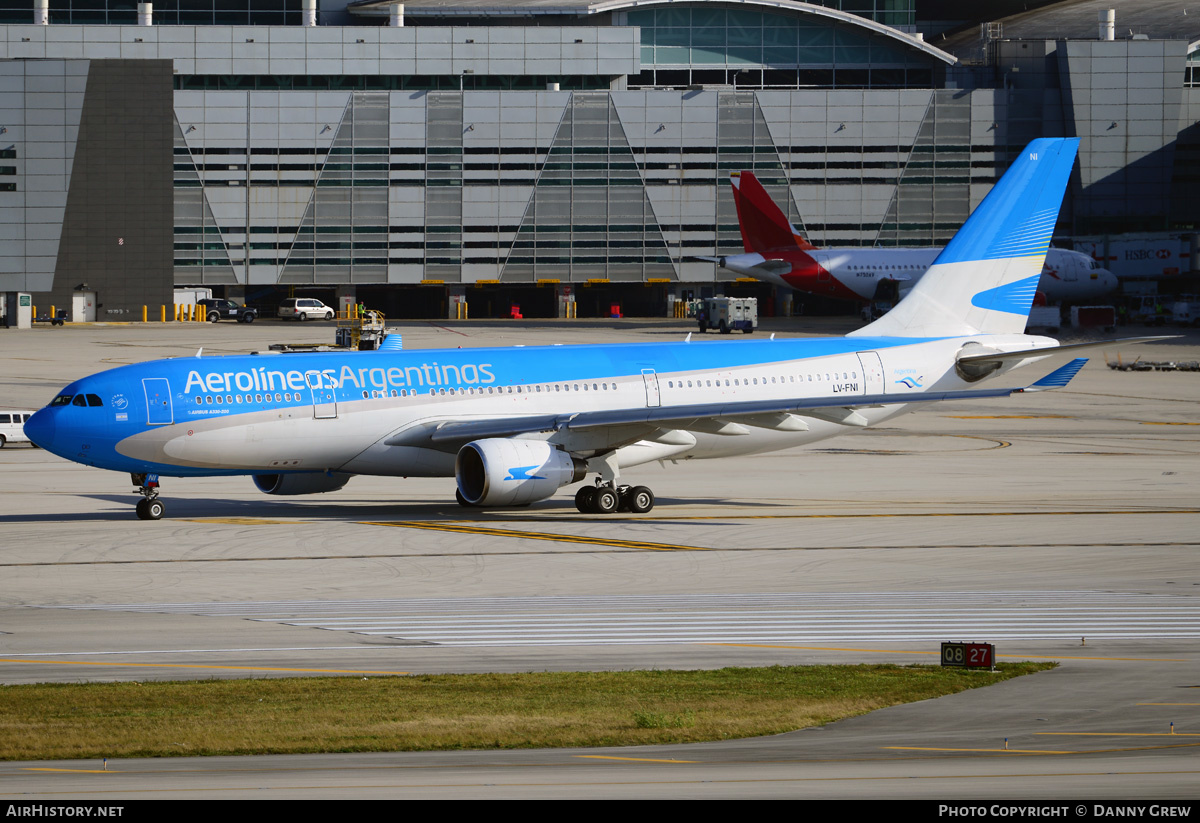 Aircraft Photo of LV-FNI | Airbus A330-223 | Aerolíneas Argentinas | AirHistory.net #213507