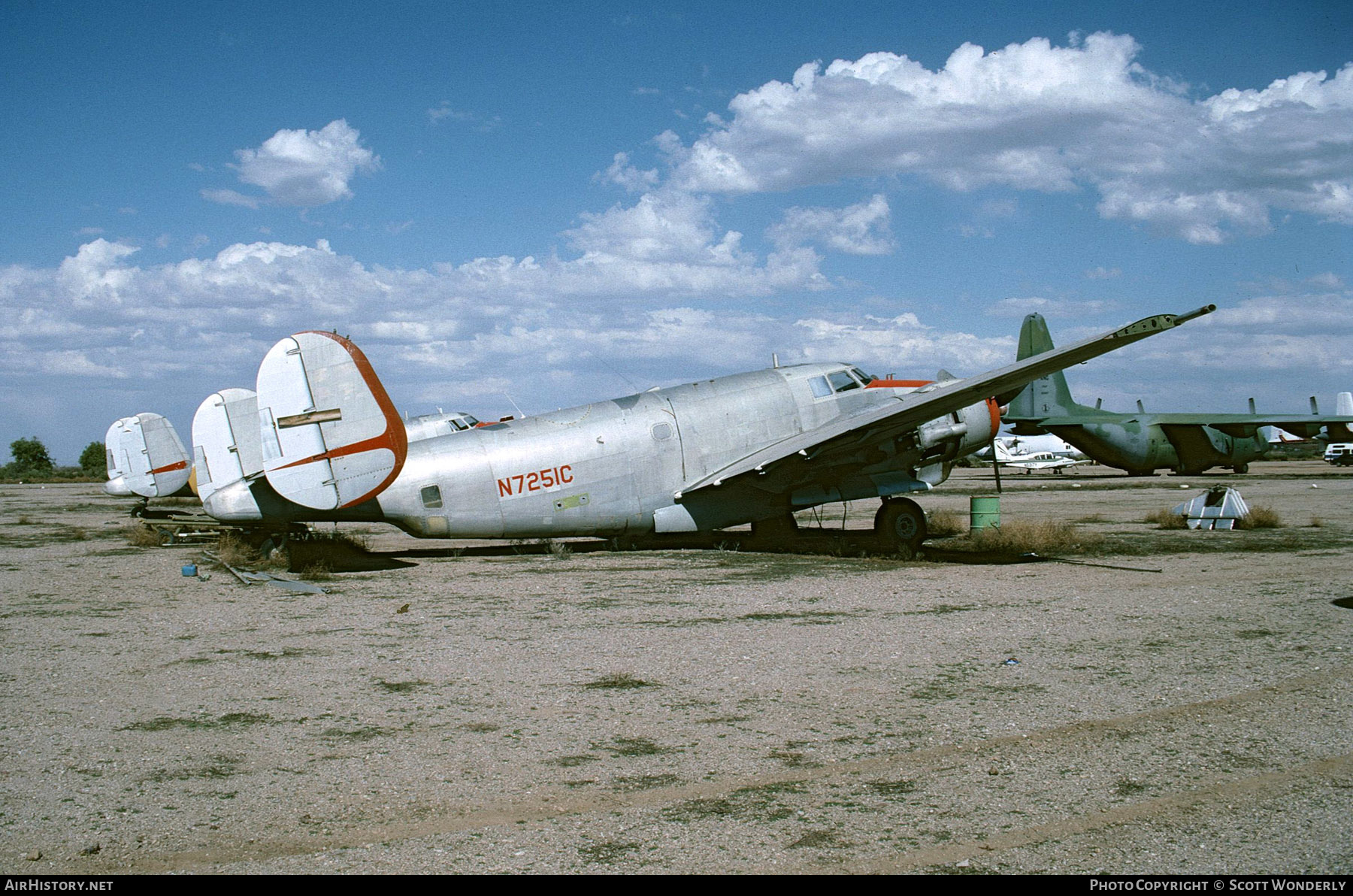 Aircraft Photo of N7251C | Lockheed PV-2D(Ag) Harpoon | AirHistory.net #213510