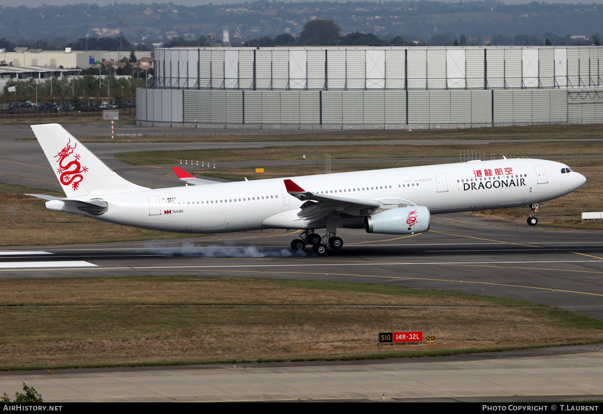 Aircraft Photo of F-WWYO | Airbus A330-343 | Dragonair | AirHistory.net #213514