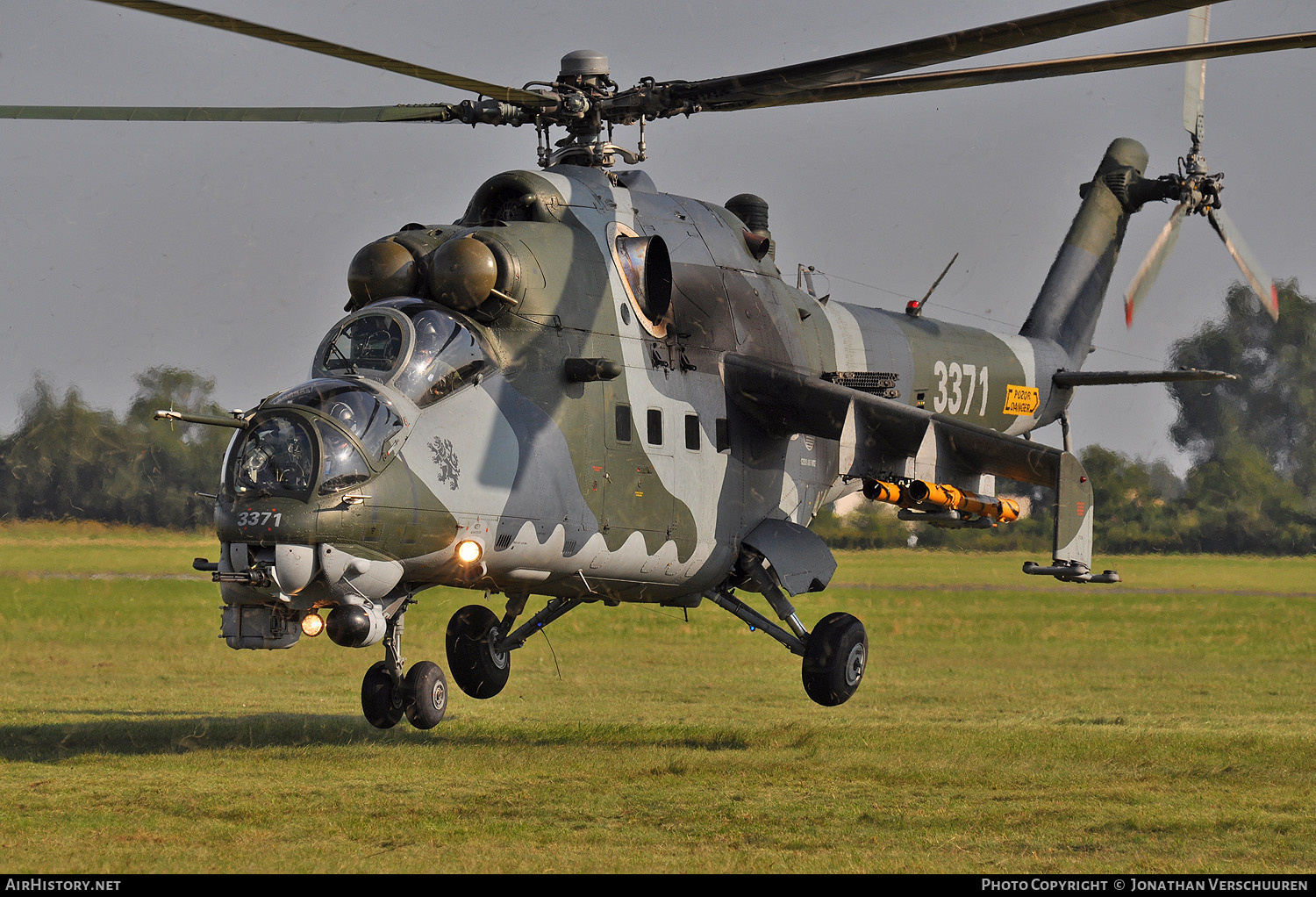 Aircraft Photo of 3371 | Mil Mi-35 | Czechia - Air Force | AirHistory.net #213523