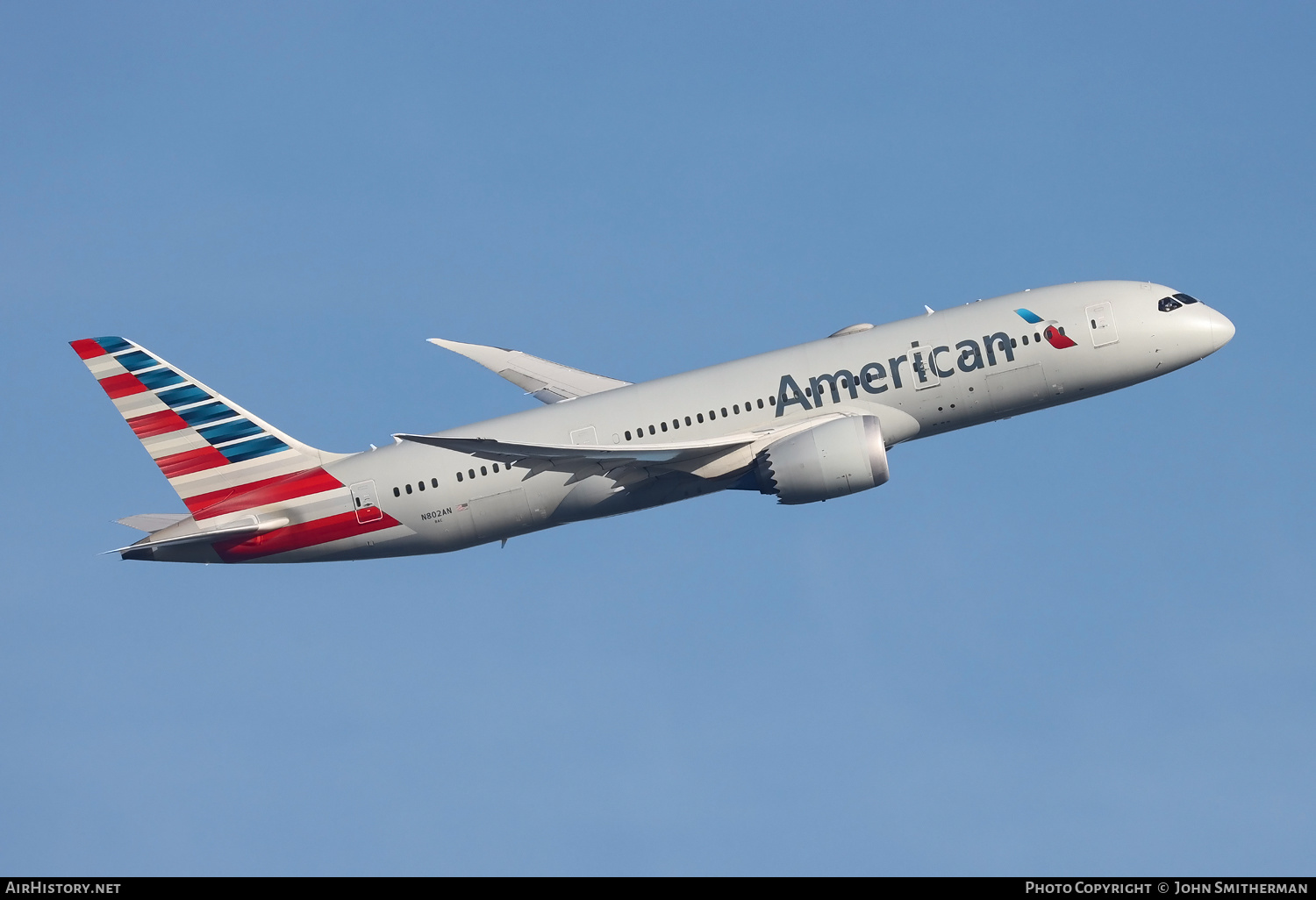 Aircraft Photo of N802AN | Boeing 787-8 Dreamliner | American Airlines | AirHistory.net #213528