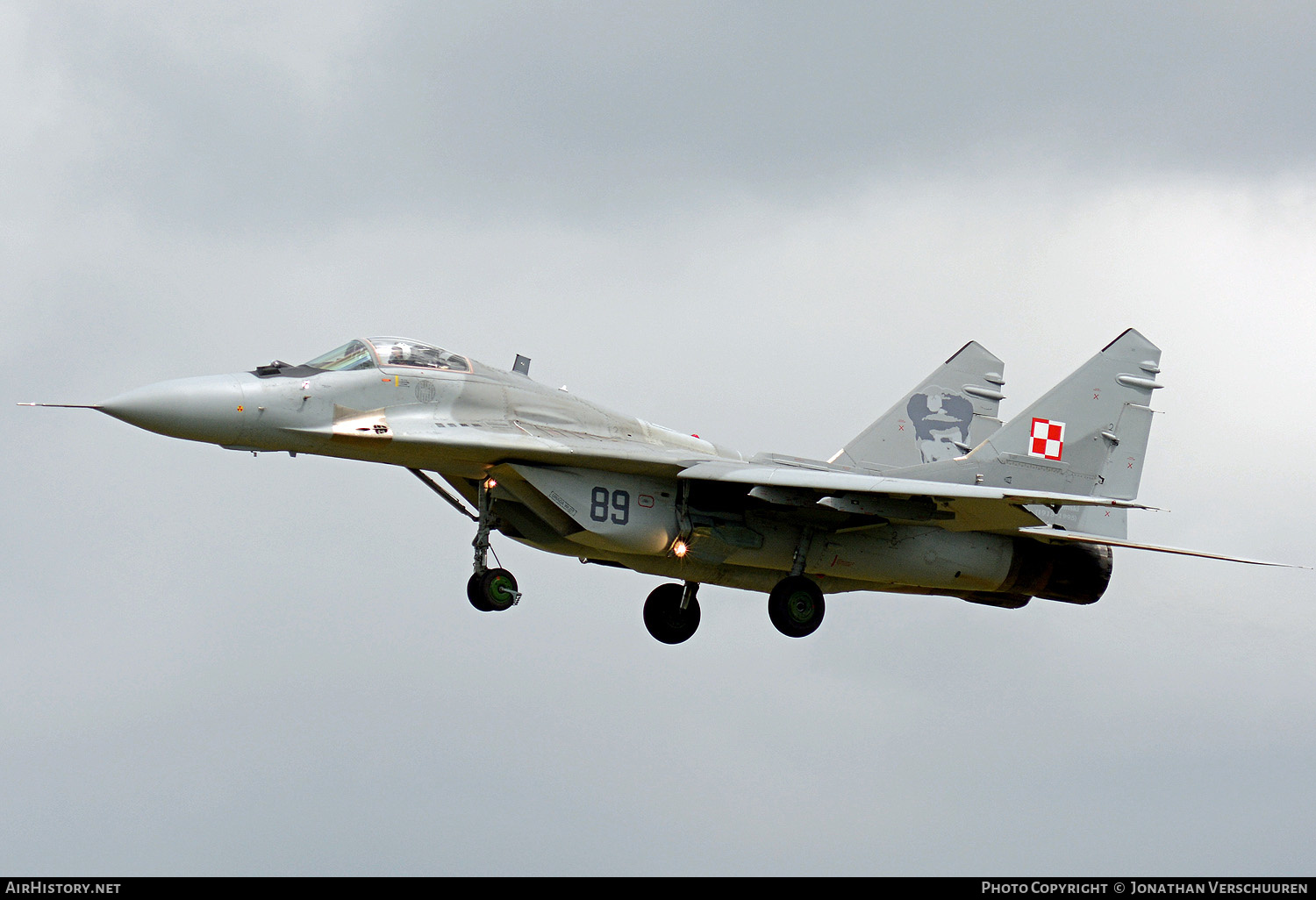 Aircraft Photo of 89 | Mikoyan-Gurevich MiG-29M | Poland - Air Force | AirHistory.net #213530