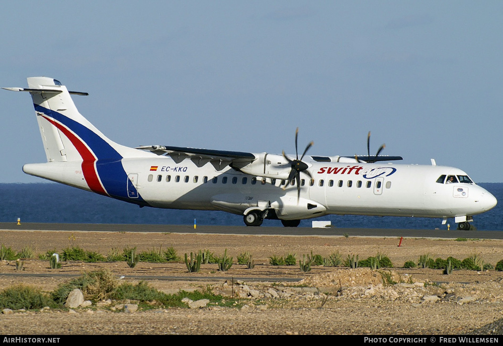 Aircraft Photo of EC-KKQ | ATR ATR-72-500 (ATR-72-212A) | Swiftair | AirHistory.net #213535