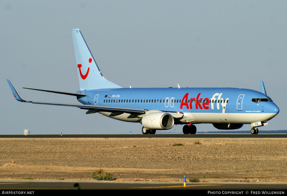 Aircraft Photo of PH-TFA | Boeing 737-8K5 | ArkeFly | AirHistory.net #213538