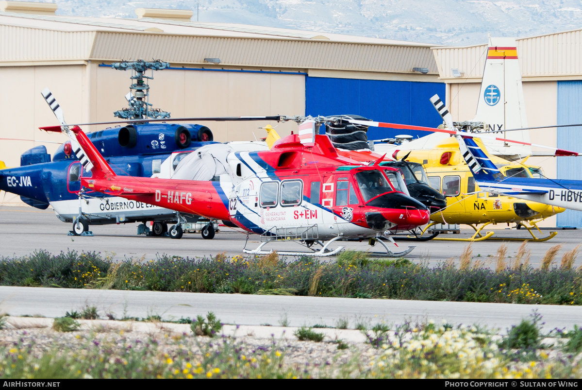 Aircraft Photo of D-HAFG | Bell 412SP | Generalitat Valenciana | AirHistory.net #213547
