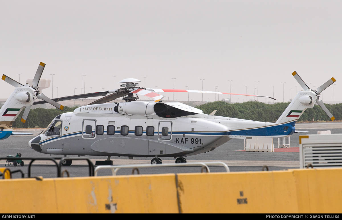 Aircraft Photo of KAF-991 | Sikorsky S-92A | Kuwait - Air Force | AirHistory.net #213549