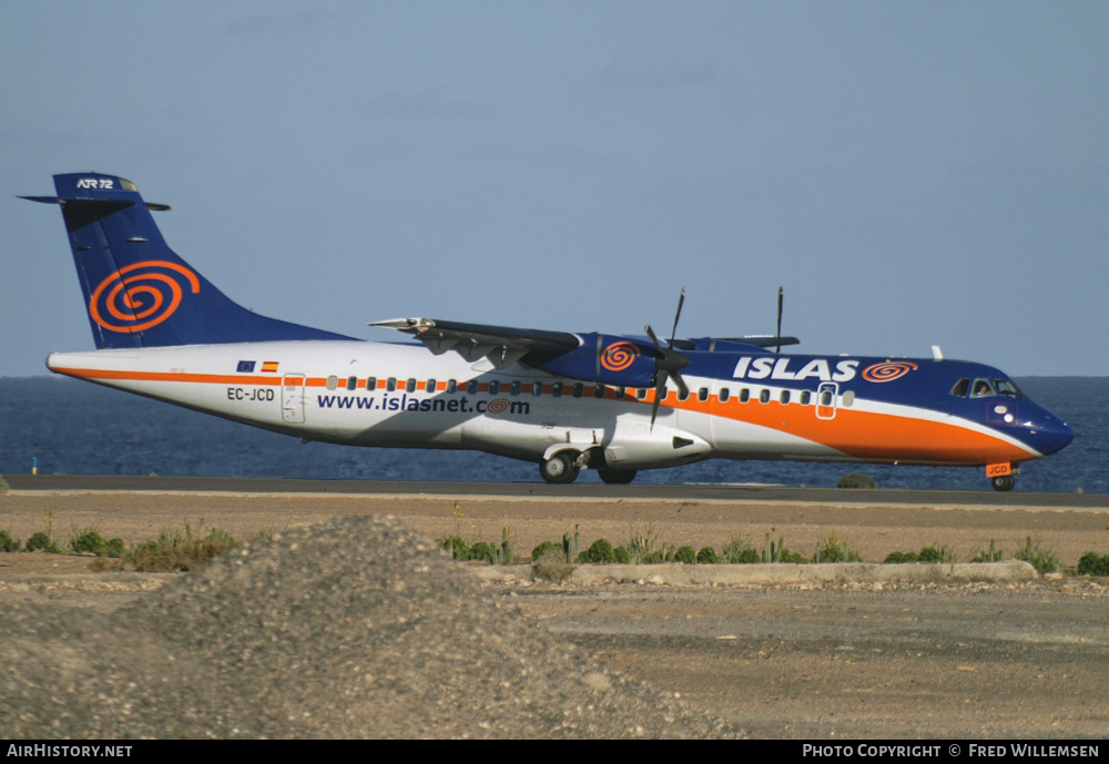 Aircraft Photo of EC-JCD | ATR ATR-72-202 | Islas Airways | AirHistory.net #213558