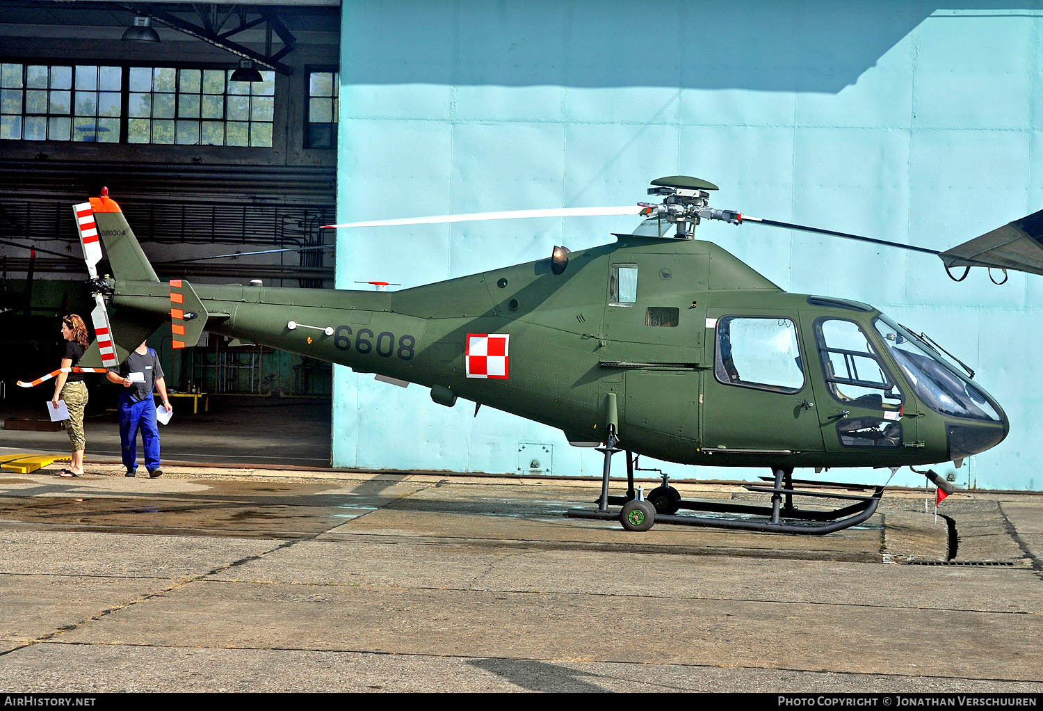 Aircraft Photo of 6608 | PZL-Swidnik SW-4 | Poland - Air Force | AirHistory.net #213559