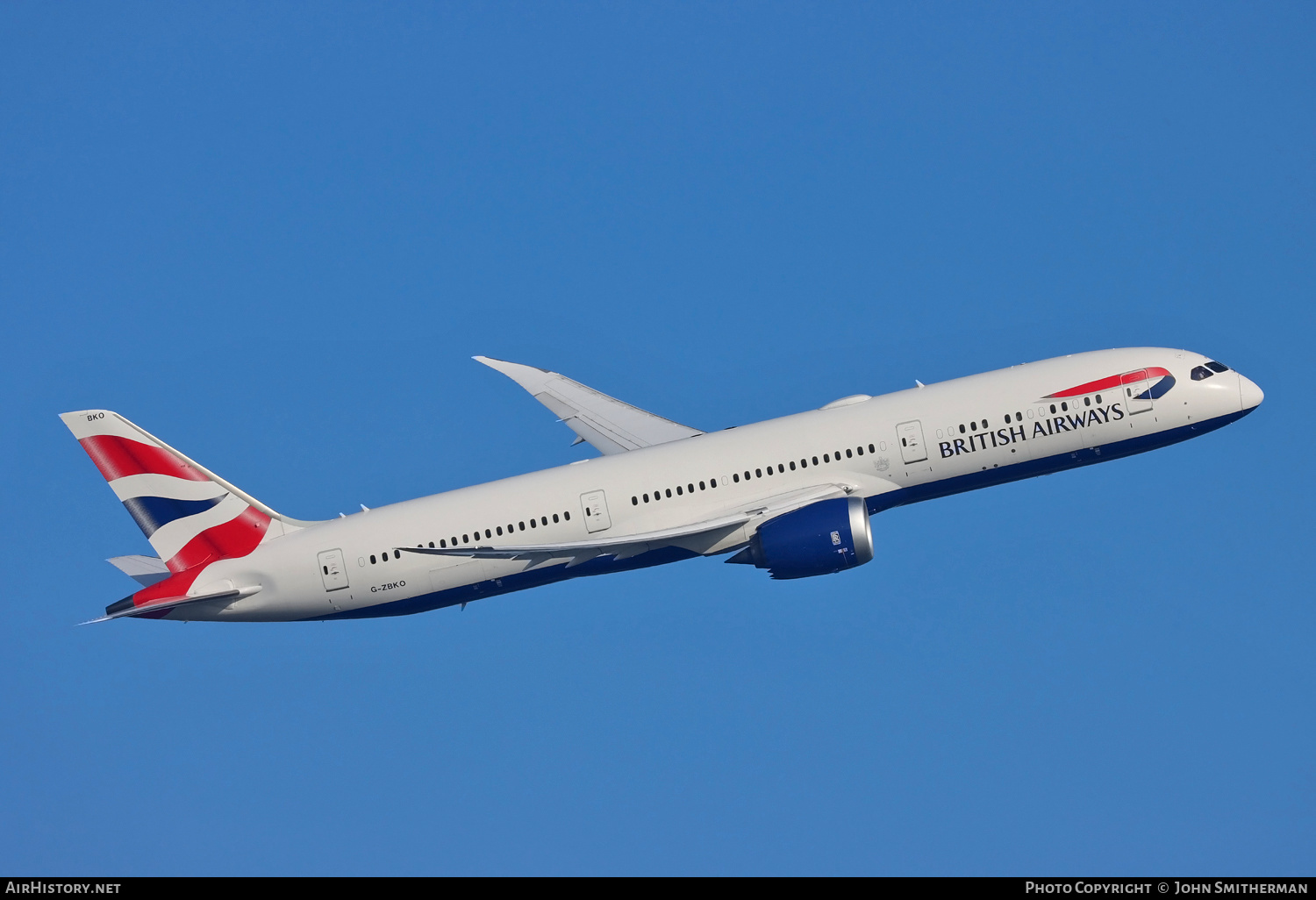 Aircraft Photo of G-ZBKO | Boeing 787-9 Dreamliner | British Airways | AirHistory.net #213562