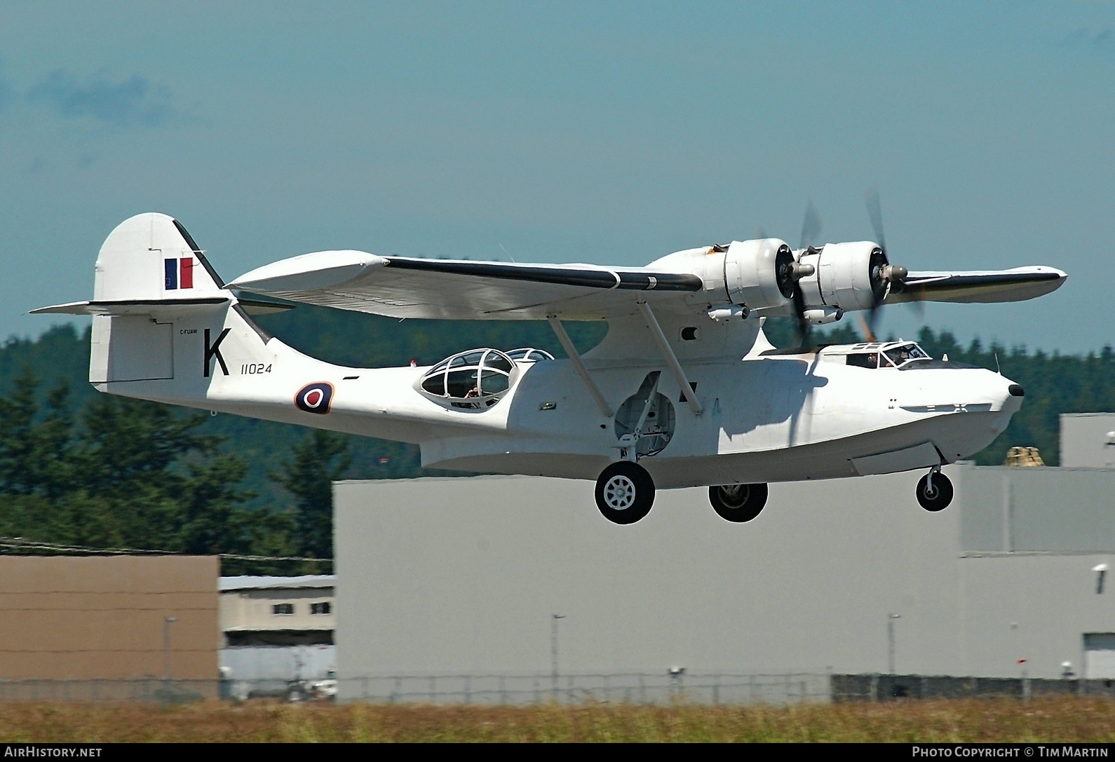 Aircraft Photo of C-FUAW / 11024 | Consolidated 28-5AMC Canso A | Canada - Air Force | AirHistory.net #213563