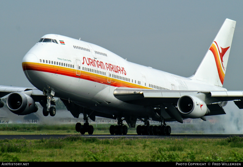 Aircraft Photo of PZ-TCM | Boeing 747-306M | Surinam Airways | AirHistory.net #213578