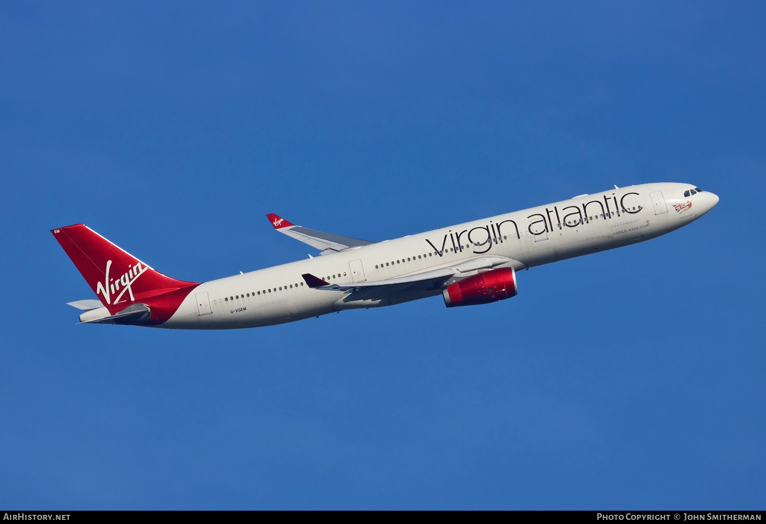 Aircraft Photo of G-VGEM | Airbus A330-343E | Virgin Atlantic Airways | AirHistory.net #213587