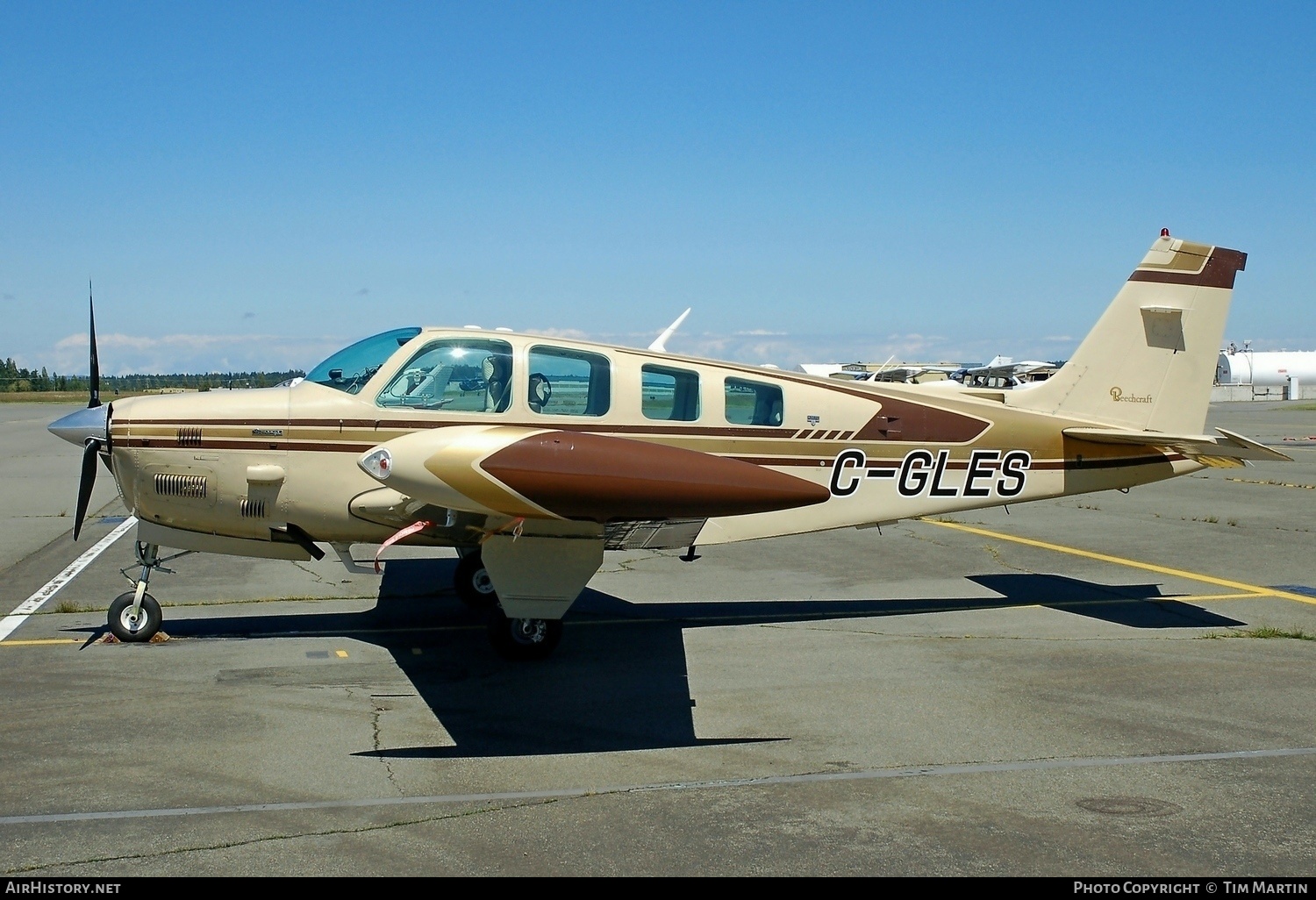 Aircraft Photo of C-GLES | Beech A36TC Bonanza | AirHistory.net #213589