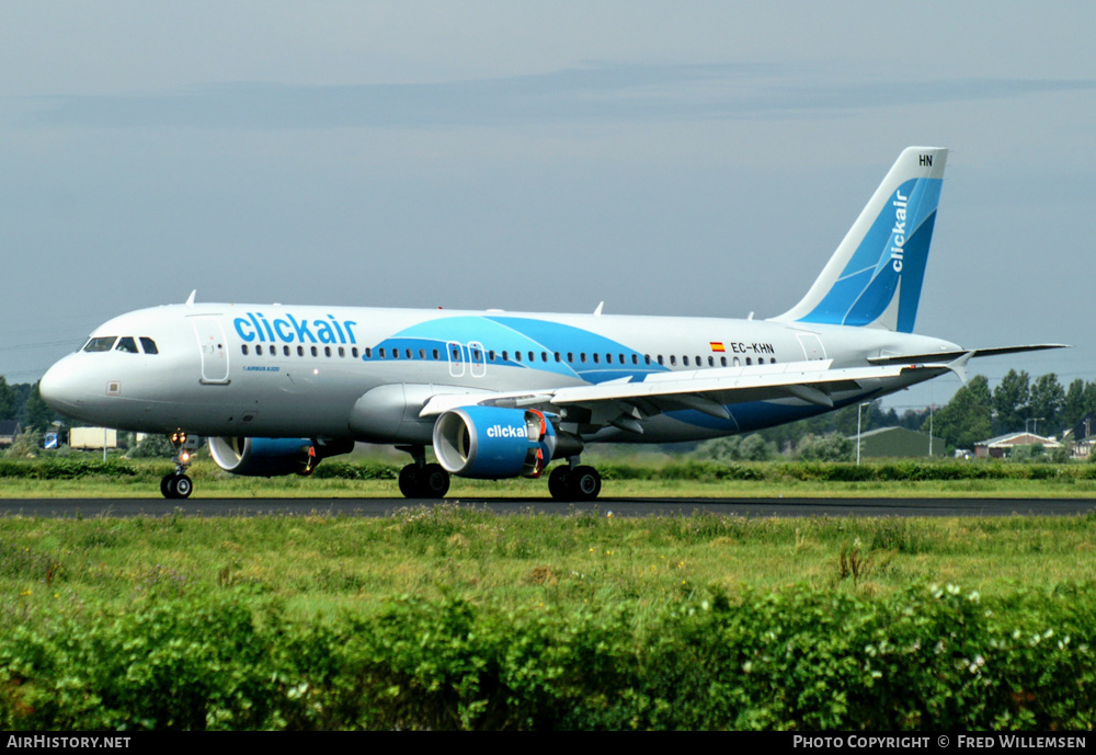 Aircraft Photo of EC-KHN | Airbus A320-216 | Clickair | AirHistory.net #213593