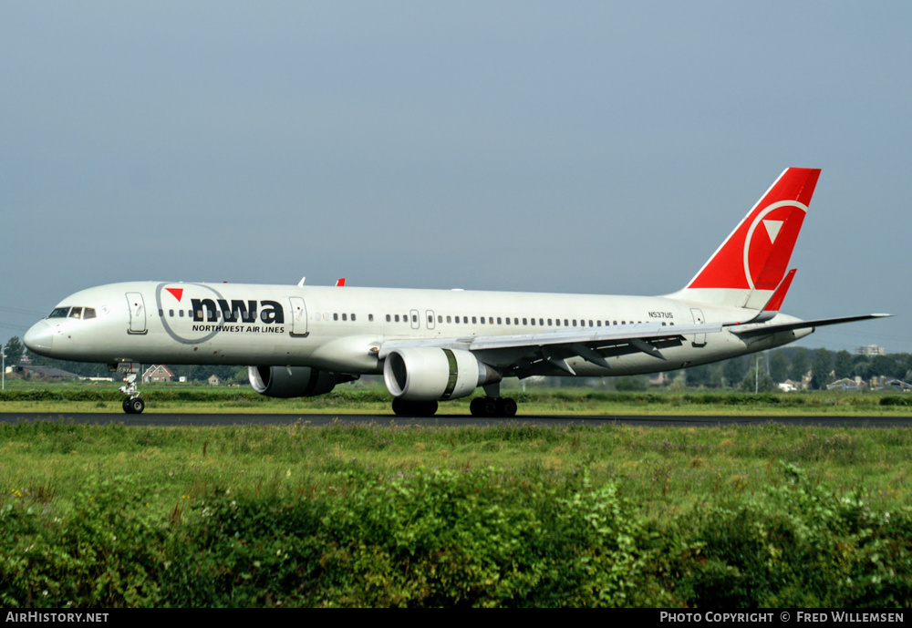 Aircraft Photo of N537US | Boeing 757-251 | Northwest Airlines | AirHistory.net #213595