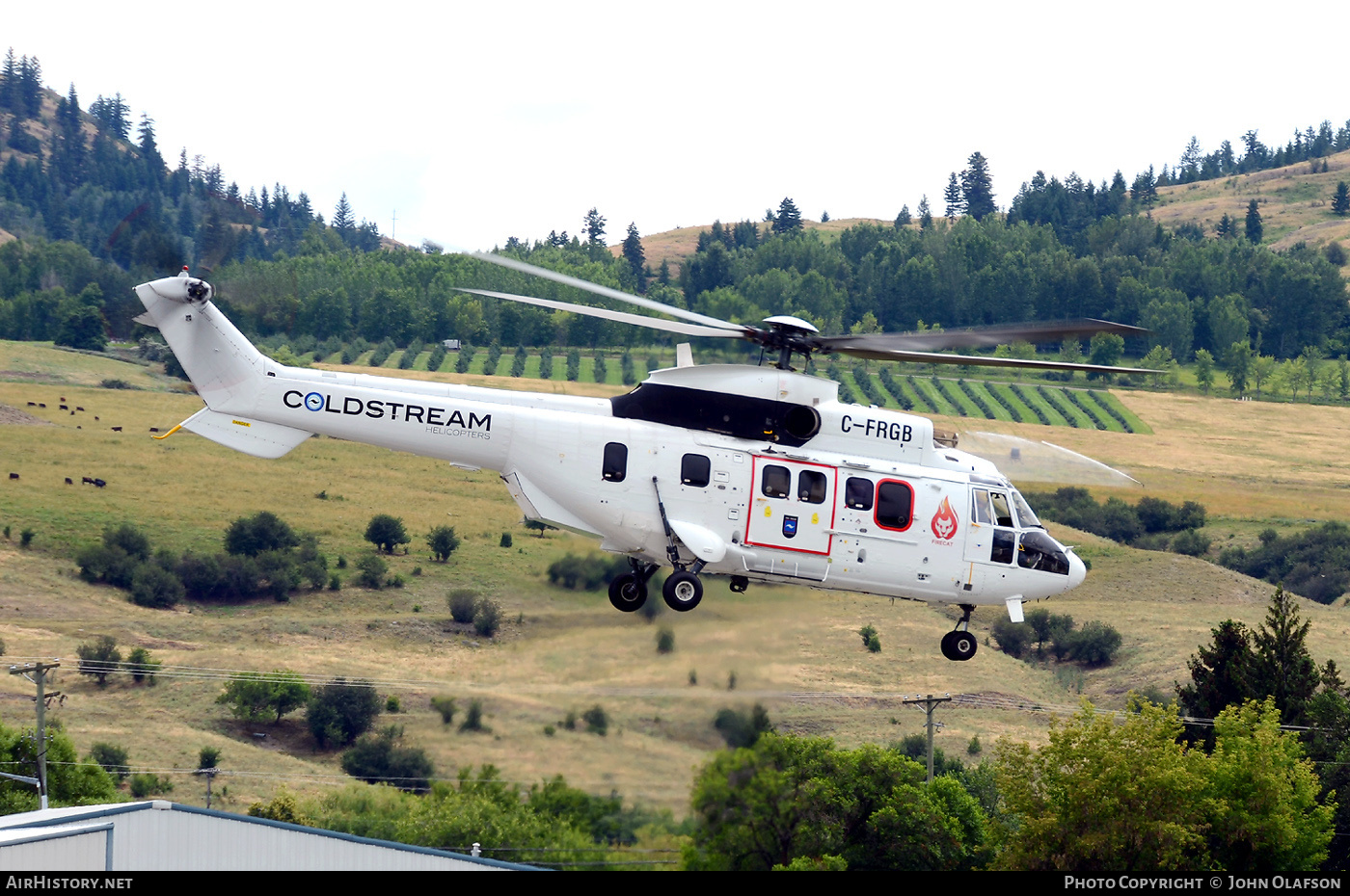 Aircraft Photo of C-FRGB | Aerospatiale AS-332L1 Super Puma | Coldstream Helicopters | AirHistory.net #213607