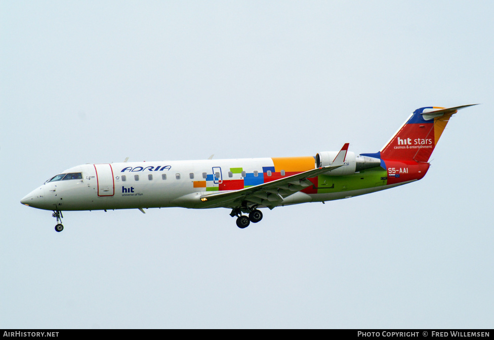 Aircraft Photo of S5-AAI | Bombardier CRJ-200LR (CL-600-2B19) | Adria Airways | AirHistory.net #213609