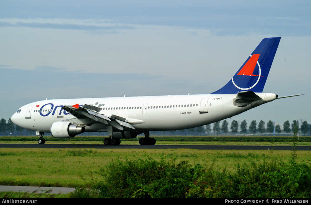 Aircraft Photo of TC-OAY | Airbus A300B4-622R | Onur Air | AirHistory.net #213610