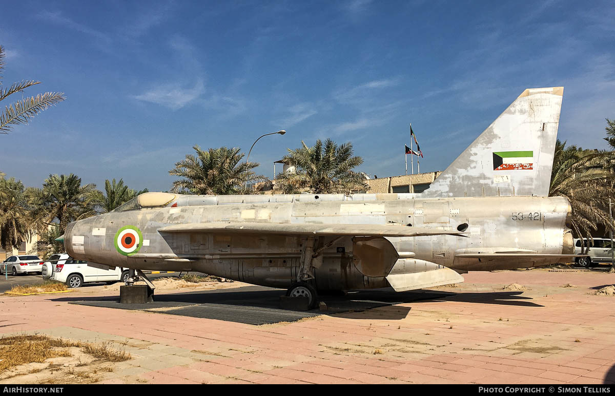 Aircraft Photo of 421 / ٤٢١ | English Electric Lightning F53 | Kuwait - Air Force | AirHistory.net #213612