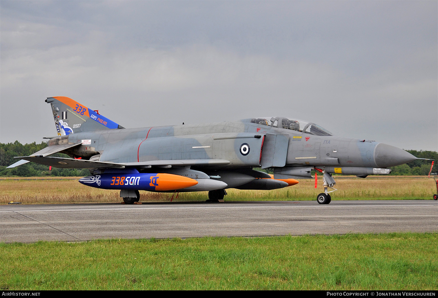 Aircraft Photo of 01507 | McDonnell Douglas F-4E Phantom II | Greece - Air Force | AirHistory.net #213620