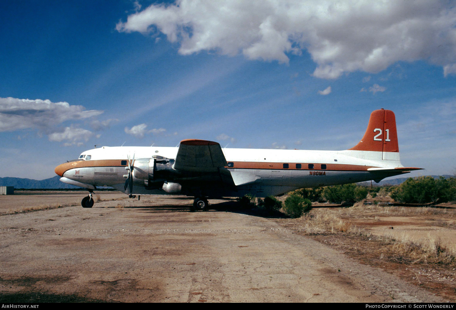 Aircraft Photo of N90MA | Douglas DC-6/AT | Macavia International | AirHistory.net #213623
