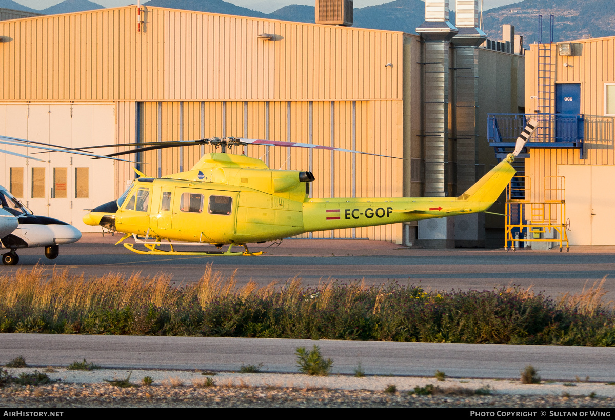 Aircraft Photo of EC-GOP | Bell 412HP | Babcock International | AirHistory.net #213632