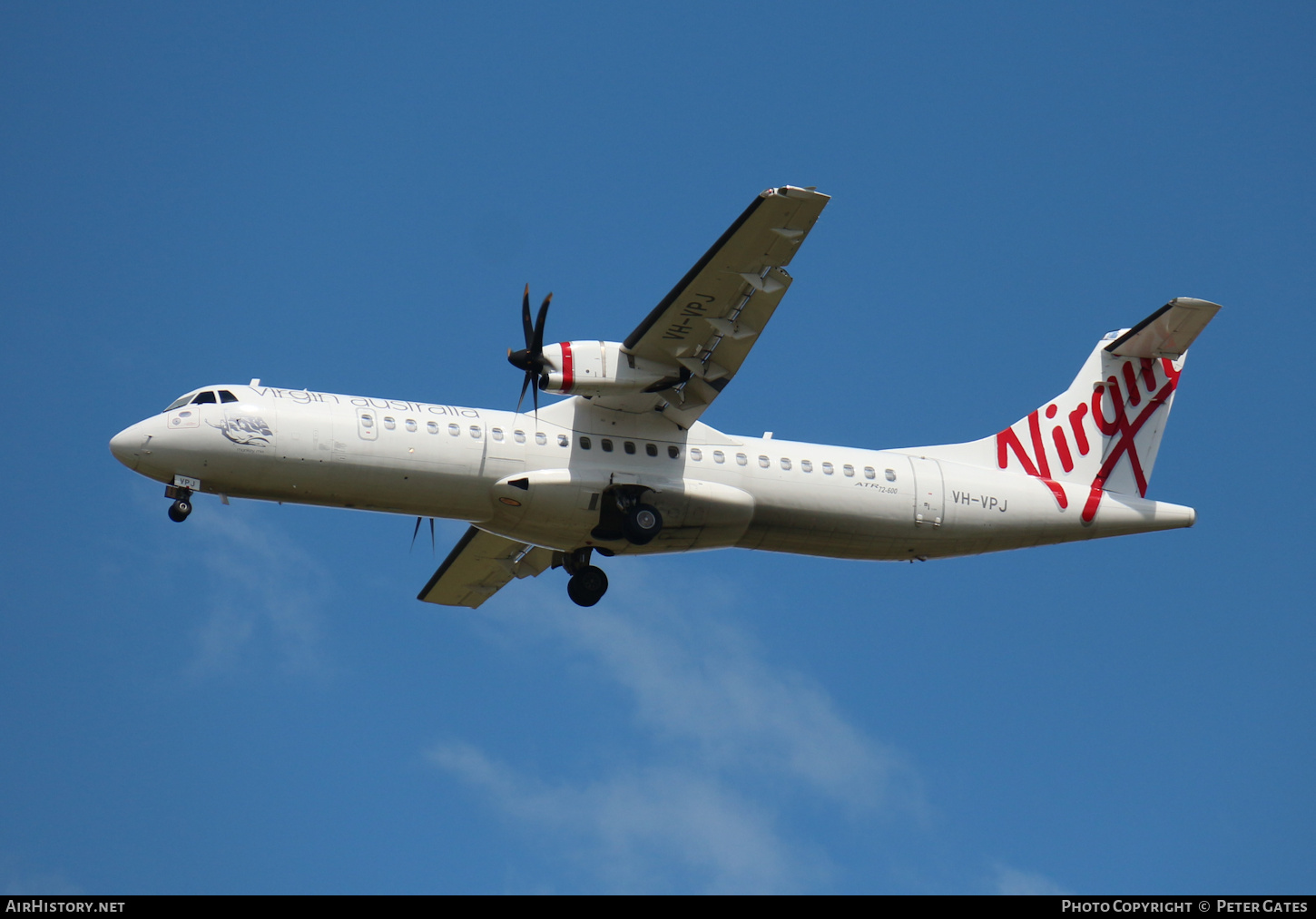 Aircraft Photo of VH-VPJ | ATR ATR-72-600 (ATR-72-212A) | Virgin Australia Airlines | AirHistory.net #213635