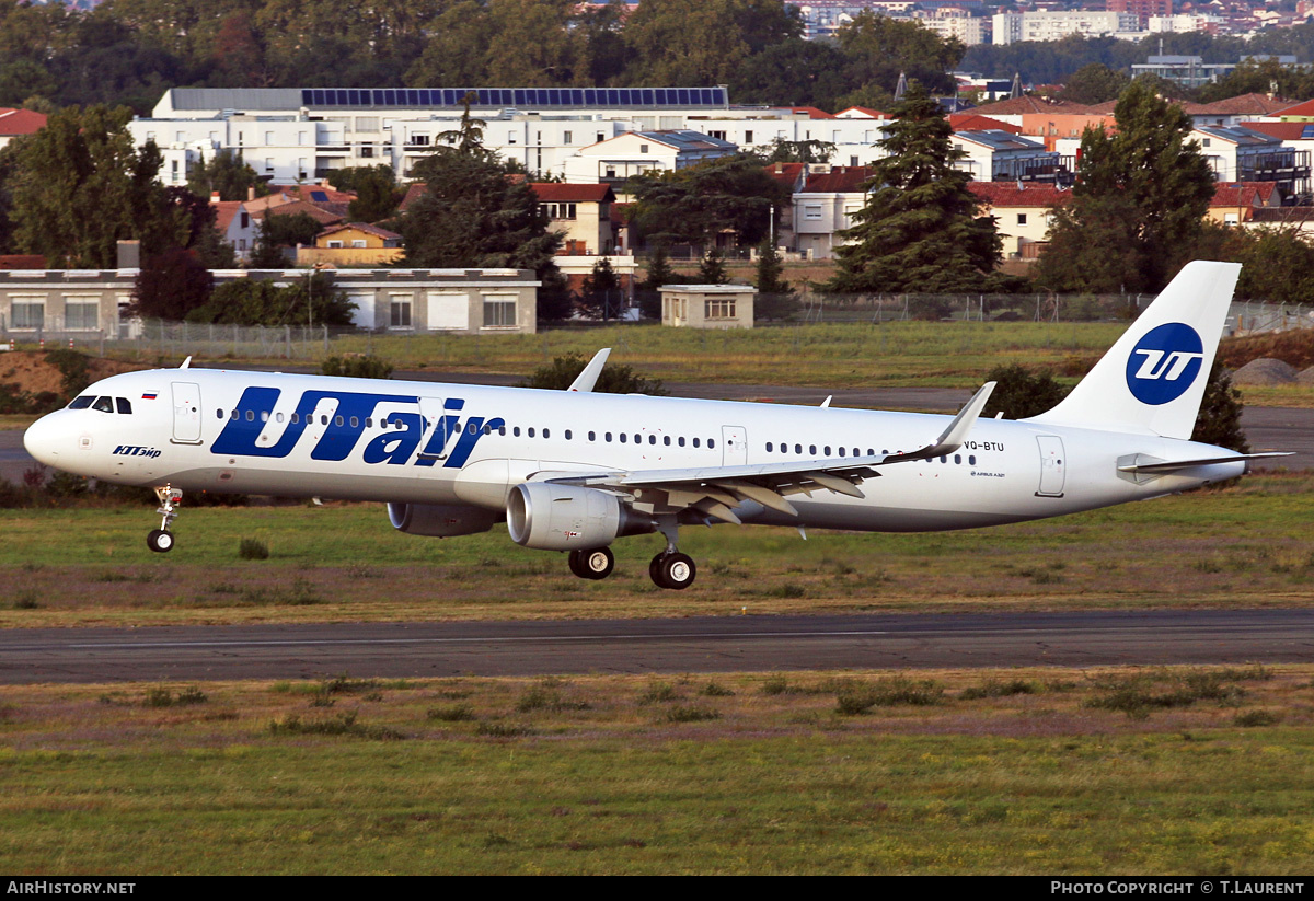 Aircraft Photo of VQ-BTU | Airbus A321-211 | UTair | AirHistory.net #213644