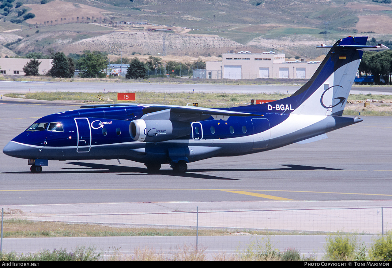 Aircraft Photo of D-BGAL | Dornier 328-300 328JET | Gandalf Airlines | AirHistory.net #213655