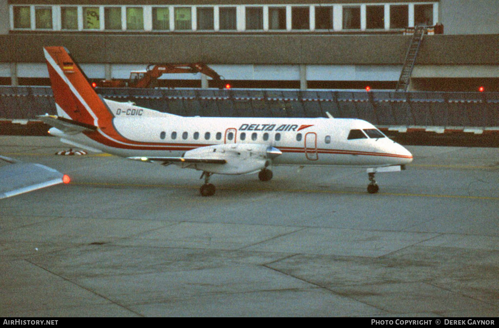 Aircraft Photo of D-CDIC | Saab 340A | Delta Air | AirHistory.net #213674