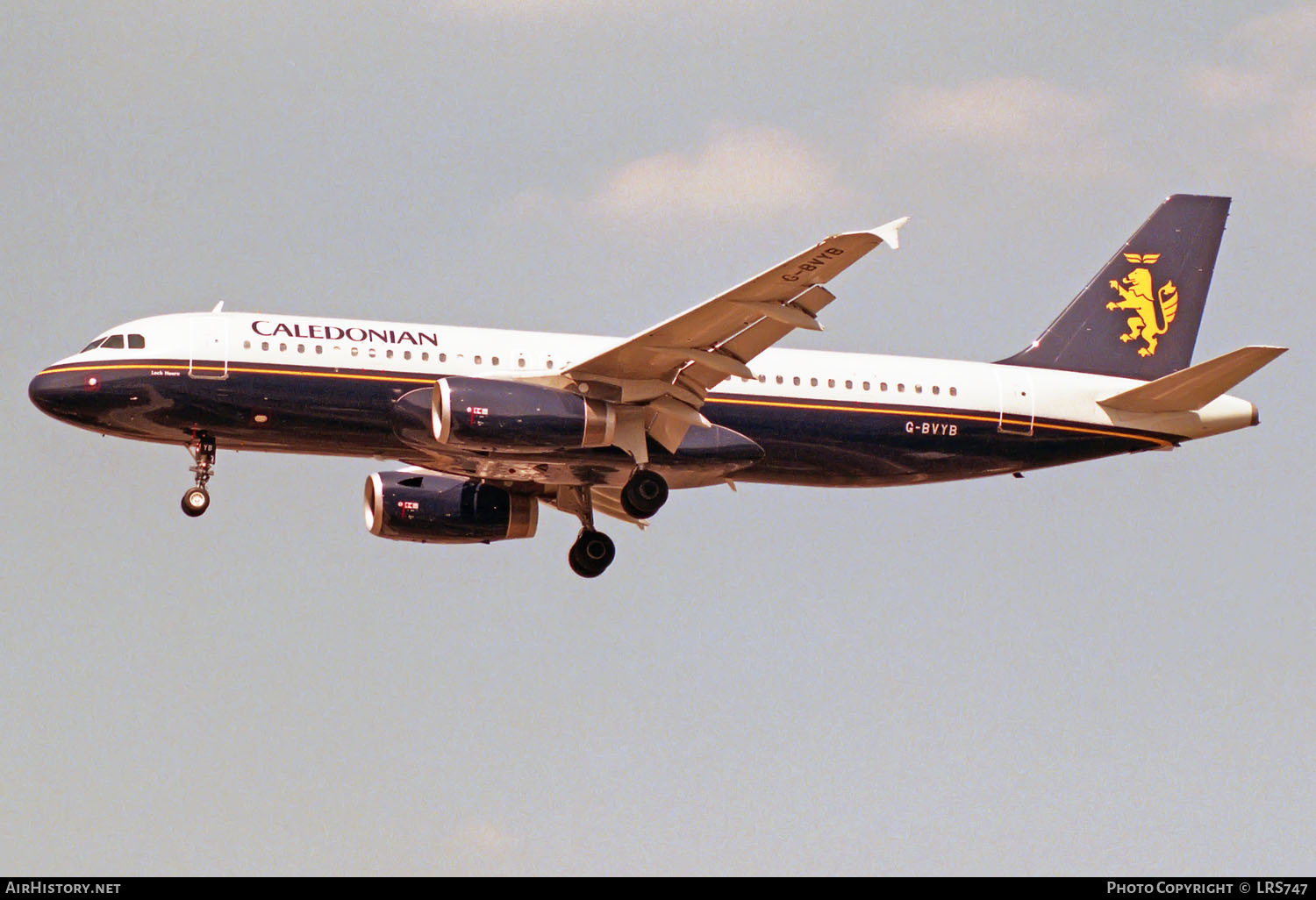 Aircraft Photo of G-BVYB | Airbus A320-231 | Caledonian Airways | AirHistory.net #213675