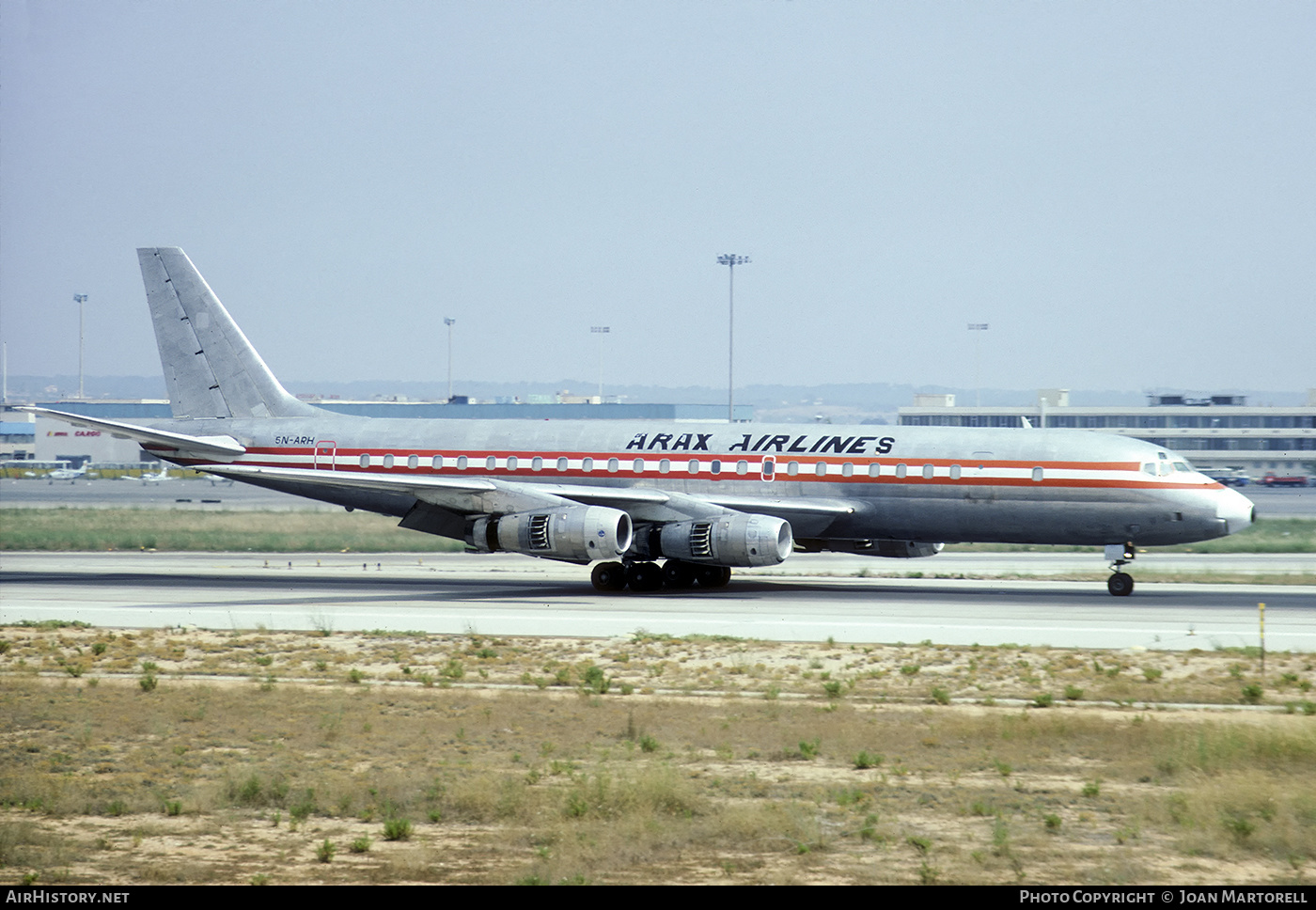 Aircraft Photo of 5N-ARH | Douglas DC-8-55(F) | Arax Airlines | AirHistory.net #213698