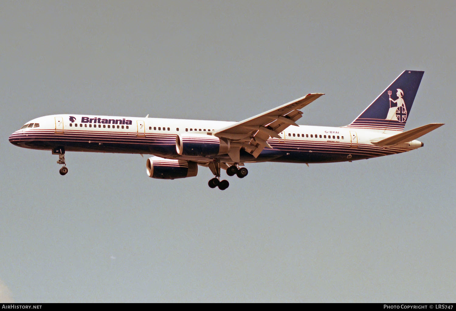 Aircraft Photo of G-BYAI | Boeing 757-204 | Britannia Airways | AirHistory.net #213700