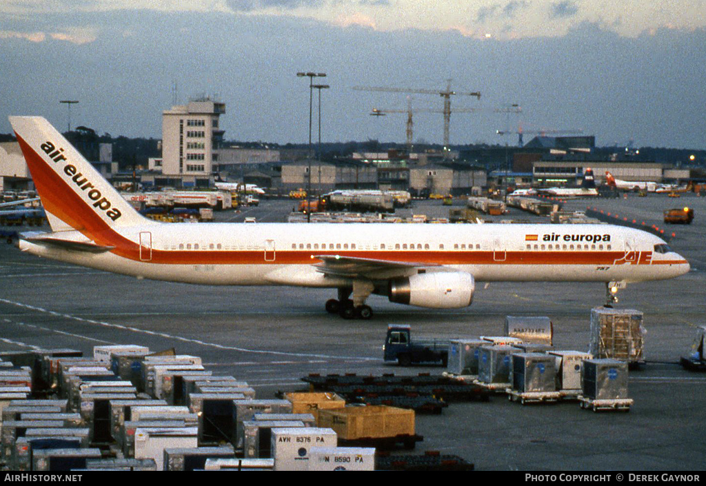 Aircraft Photo of EC-EHY | Boeing 757-236 | Air Europa | AirHistory.net #213712