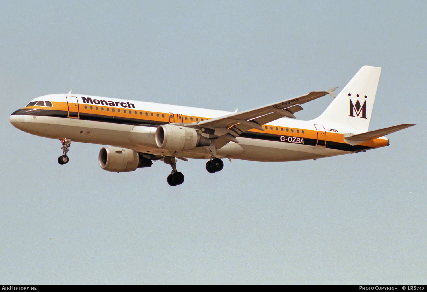 Aircraft Photo of G-OZBA | Airbus A320-212 | Monarch Airlines | AirHistory.net #213713