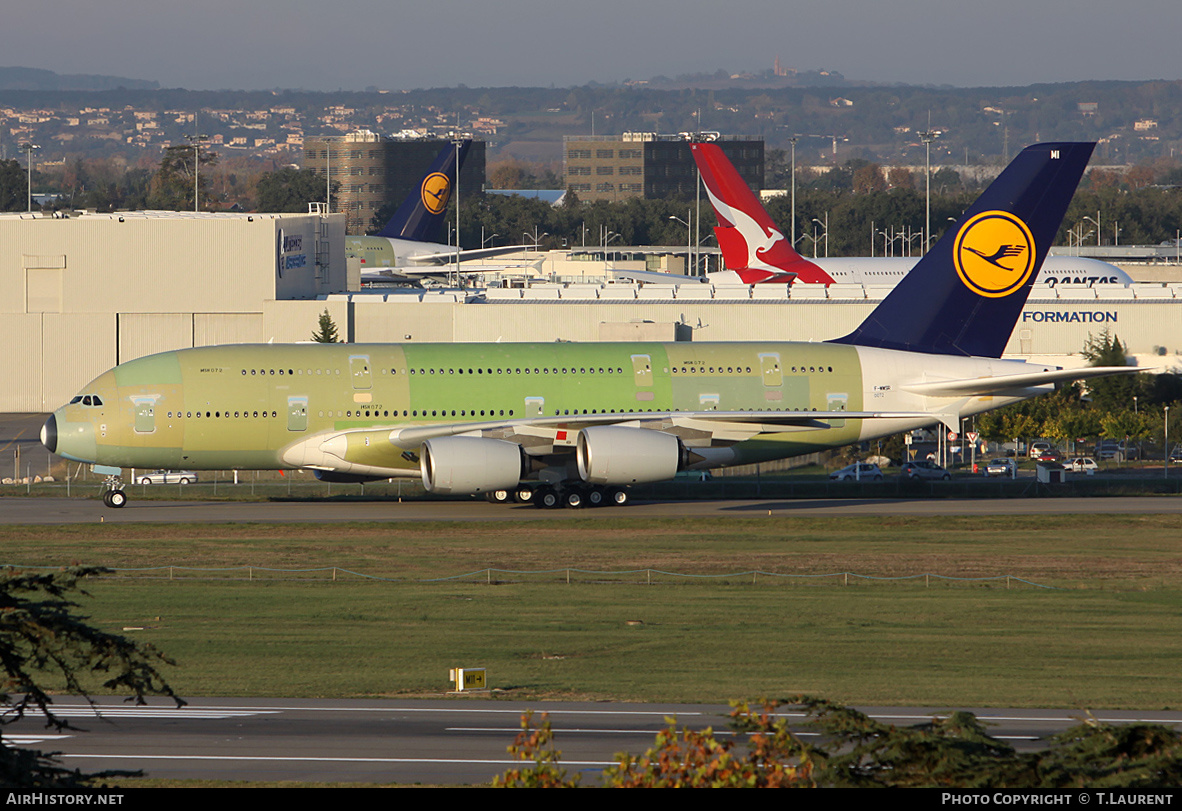 Aircraft Photo of F-WWSR | Airbus A380-841 | Lufthansa | AirHistory.net #213723