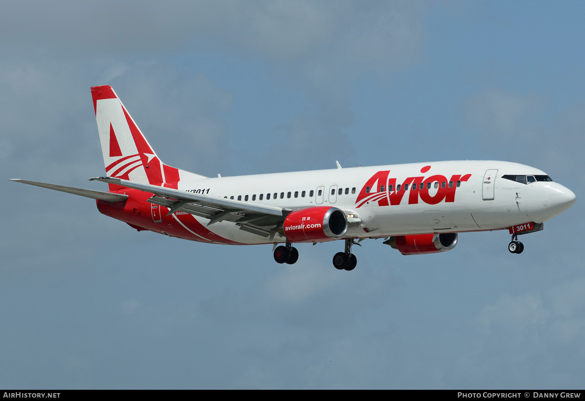 Aircraft Photo of YV3011 | Boeing 737-401 | Avior Airlines | AirHistory.net #213765