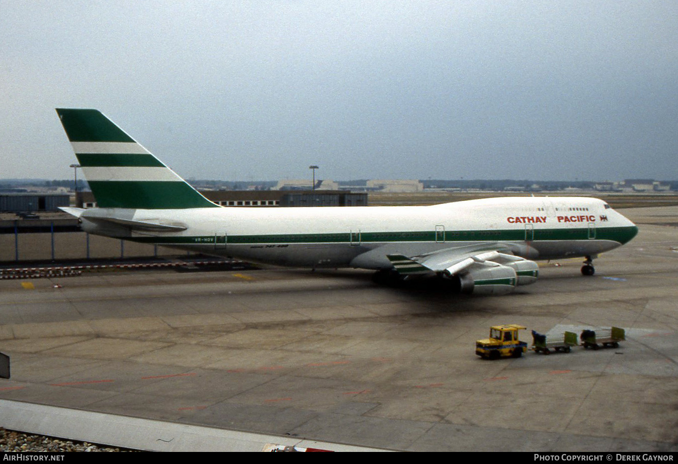 Aircraft Photo of VR-HOV | Boeing 747-467 | Cathay Pacific Airways | AirHistory.net #213770